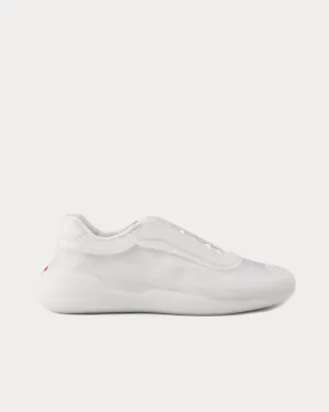 America's Cup Re-Nylon & Bike Fabric White Low Top Sneakers