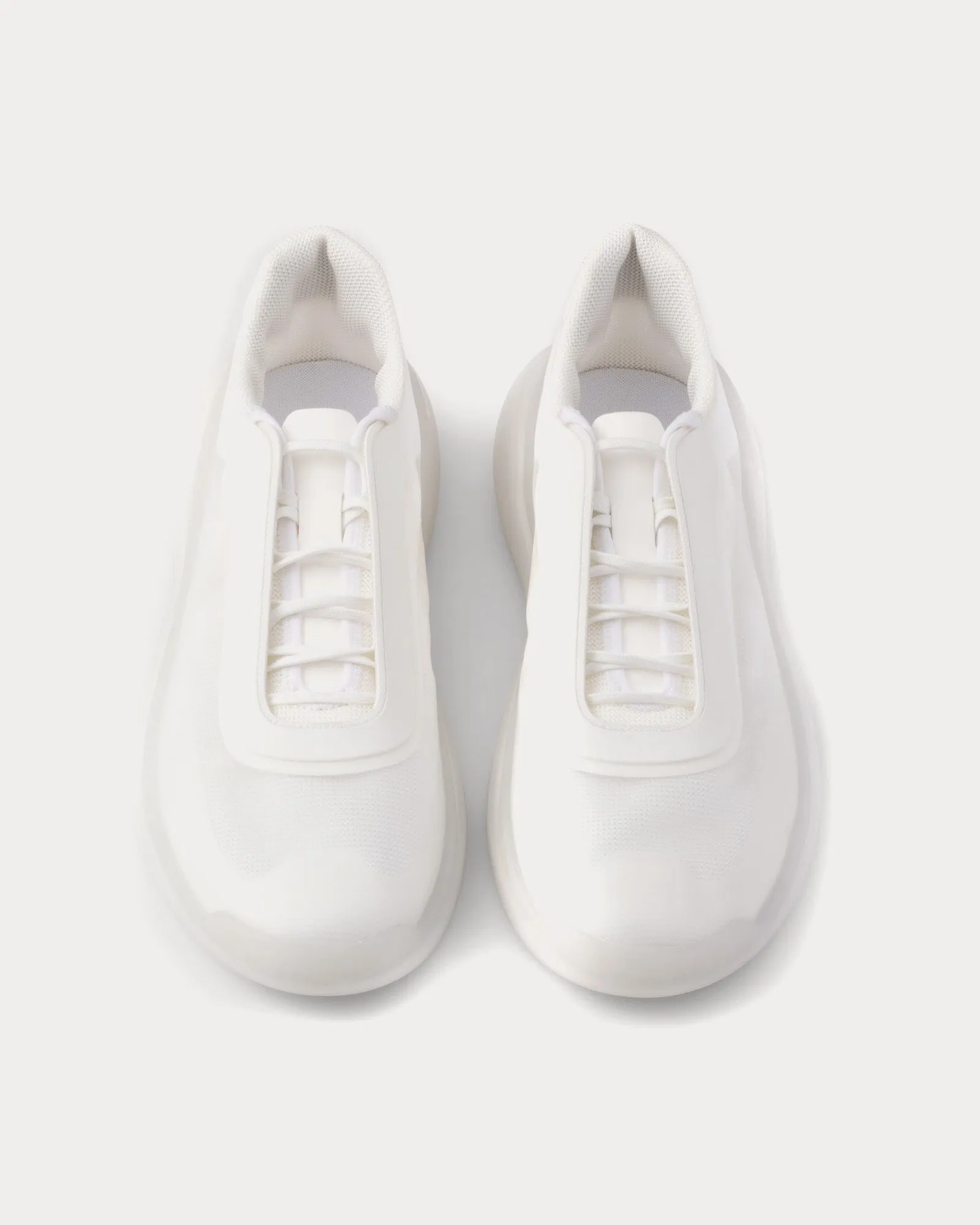 America's Cup Re-Nylon & Bike Fabric White Low Top Sneakers