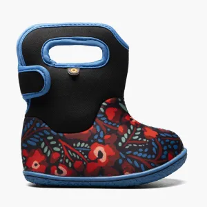 BOGS Baby Boots Flower Black Multi