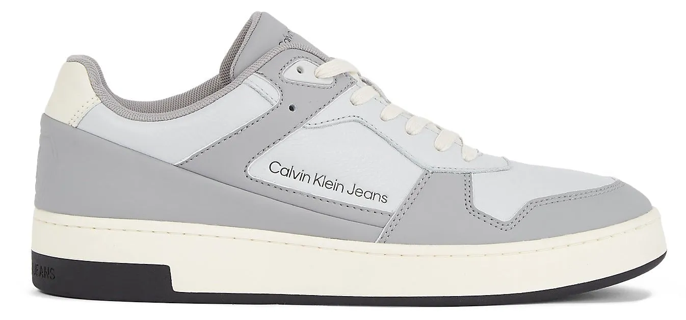 Calvin Klein Faux Leather Trainers