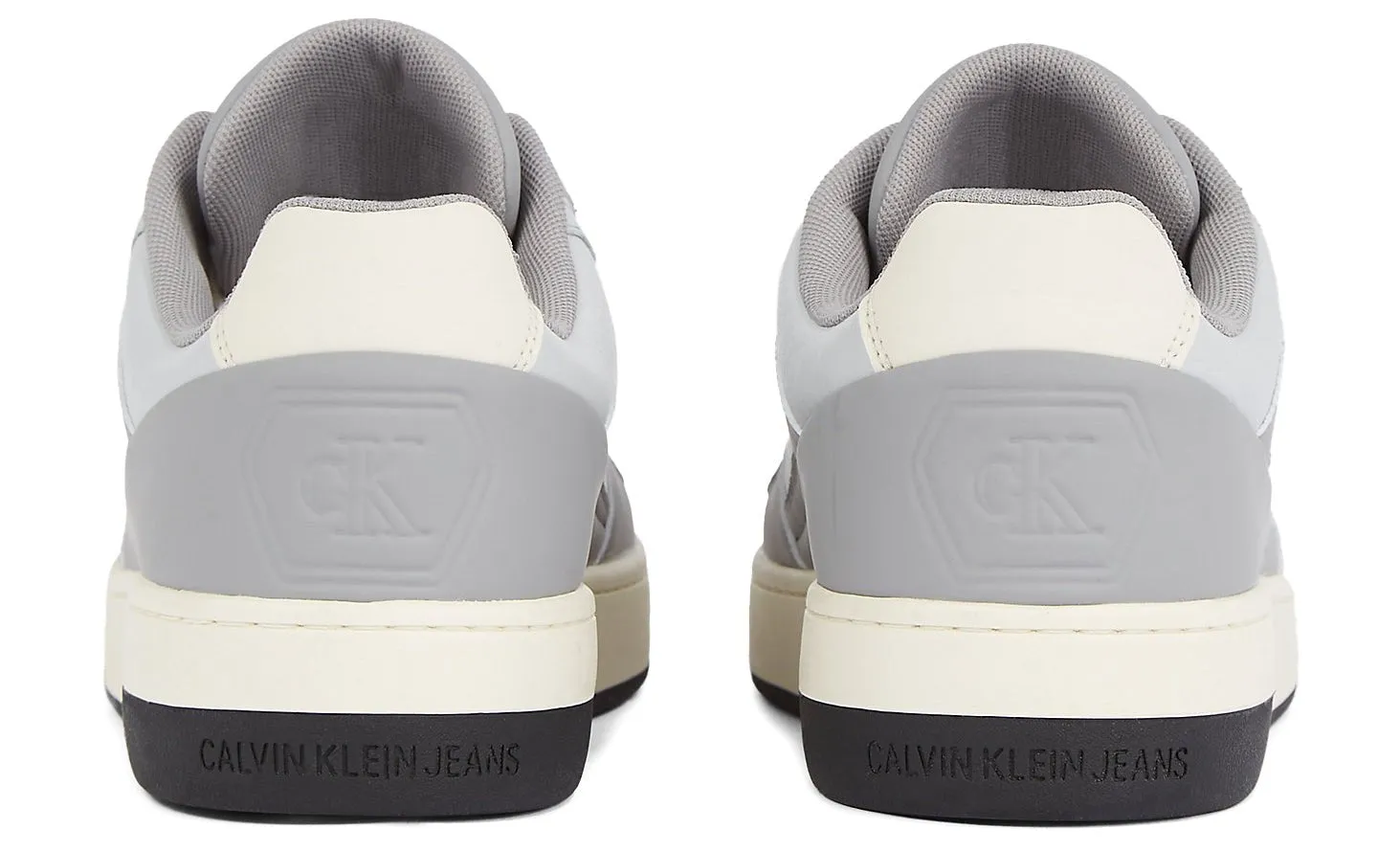 Calvin Klein Faux Leather Trainers