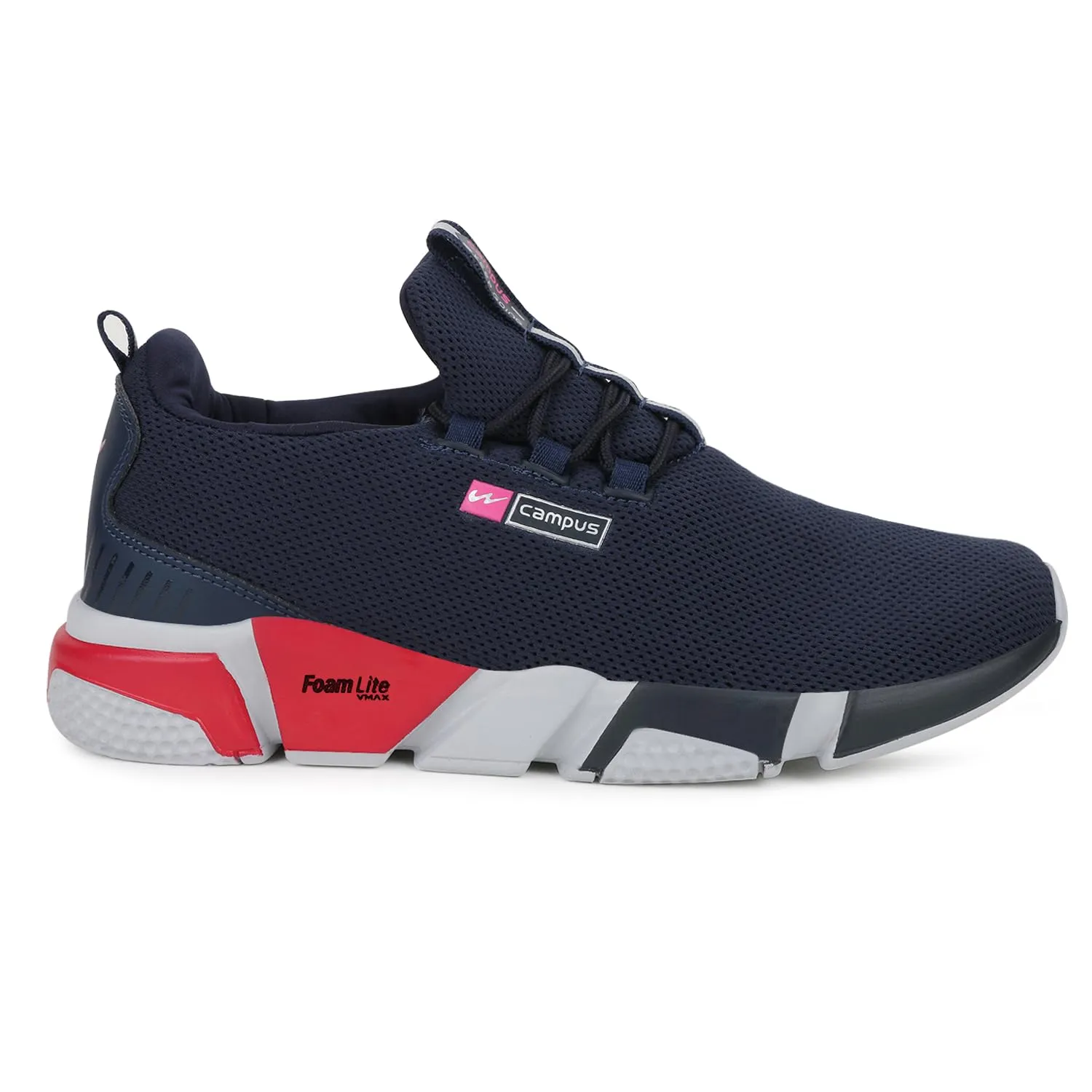 Campus Women's Alexa Navy/Pink Running Shoes - 6UK 5G-663