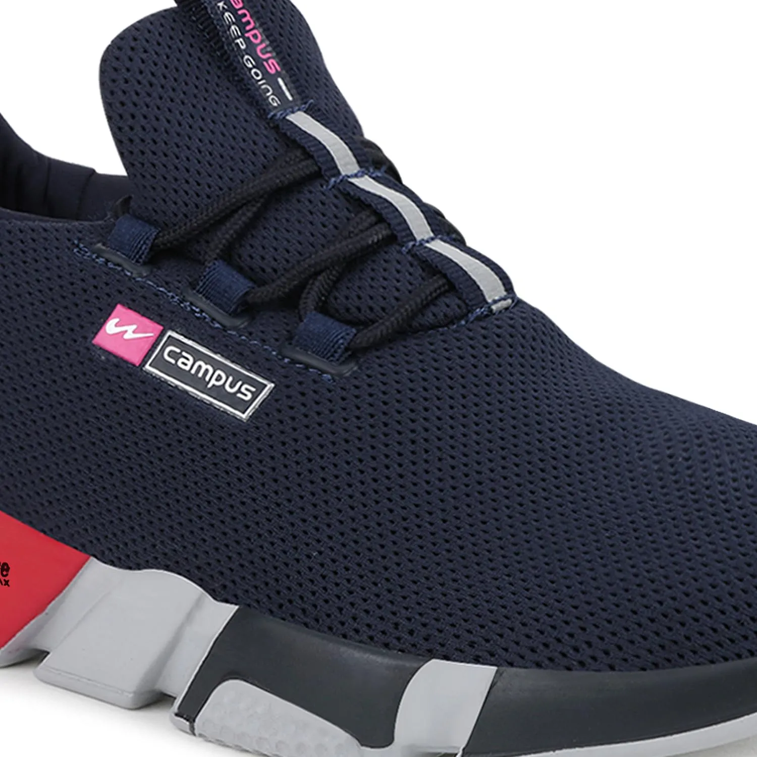 Campus Women's Alexa Navy/Pink Running Shoes - 6UK 5G-663