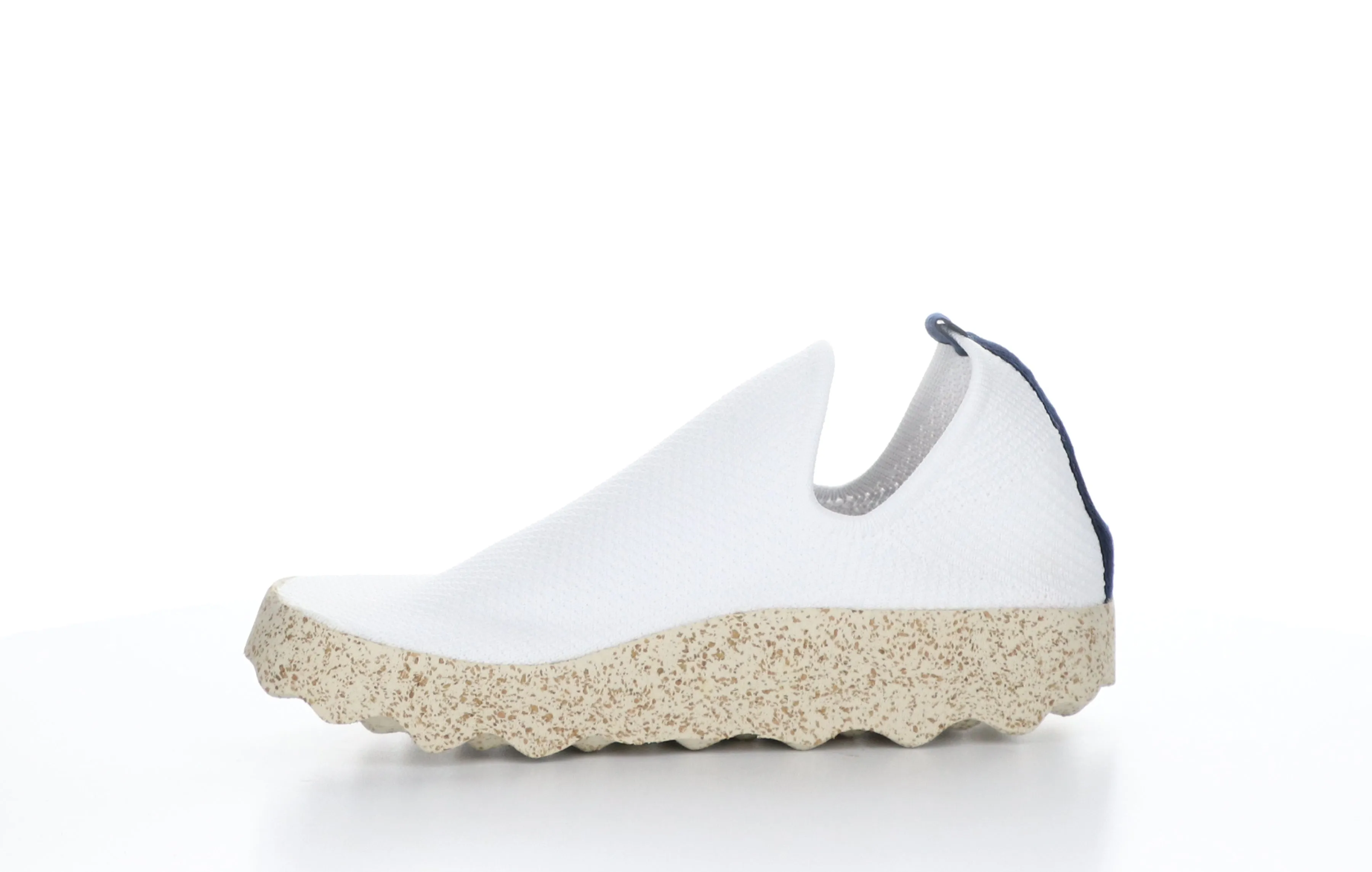 CARE_L White S.caf�� Stretch Elasticated Trainers
