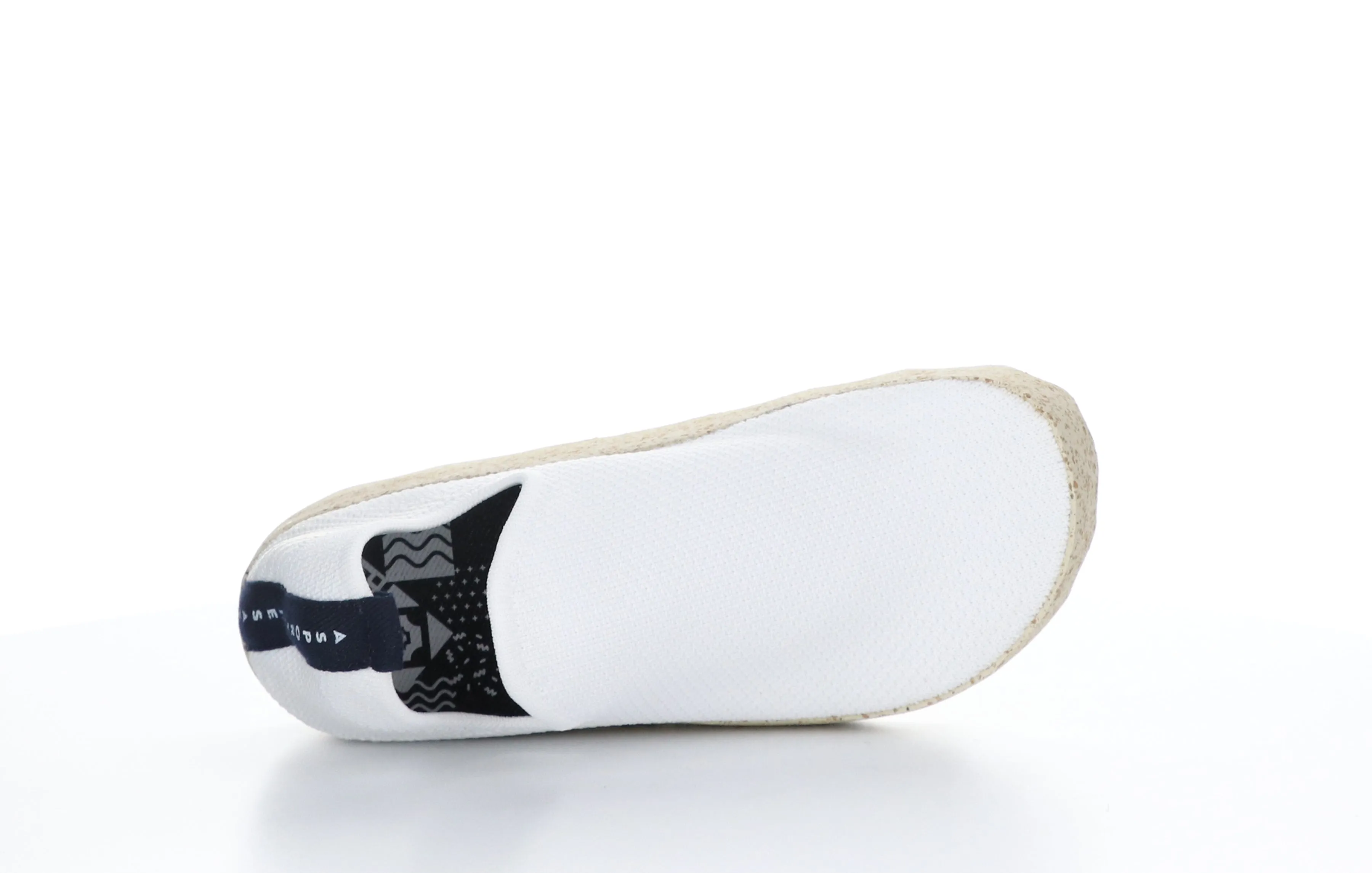 CARE_L White S.caf�� Stretch Elasticated Trainers
