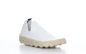 CARE_L White S.caf�� Stretch Elasticated Trainers