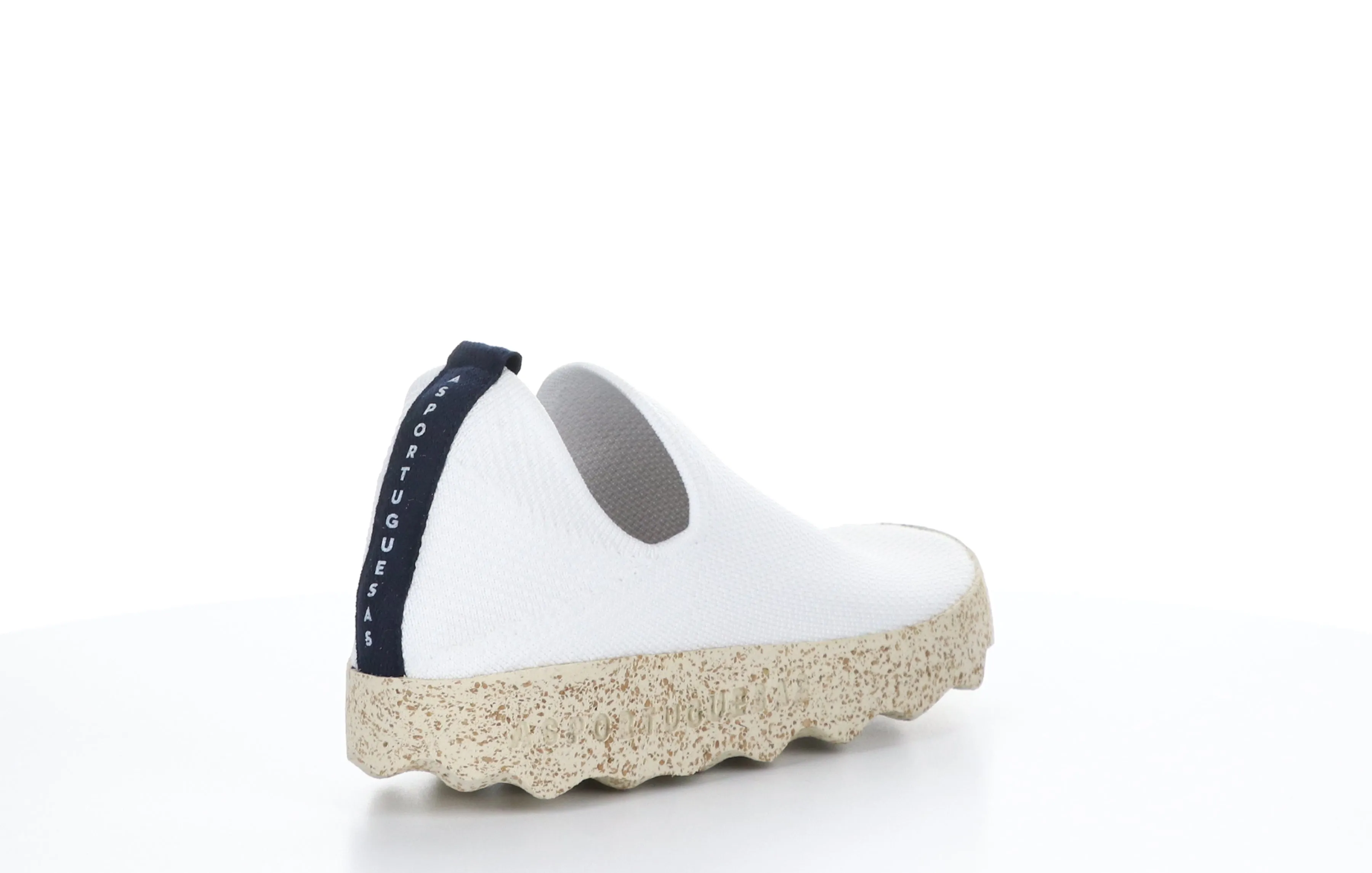 CARE_L White S.caf�� Stretch Elasticated Trainers