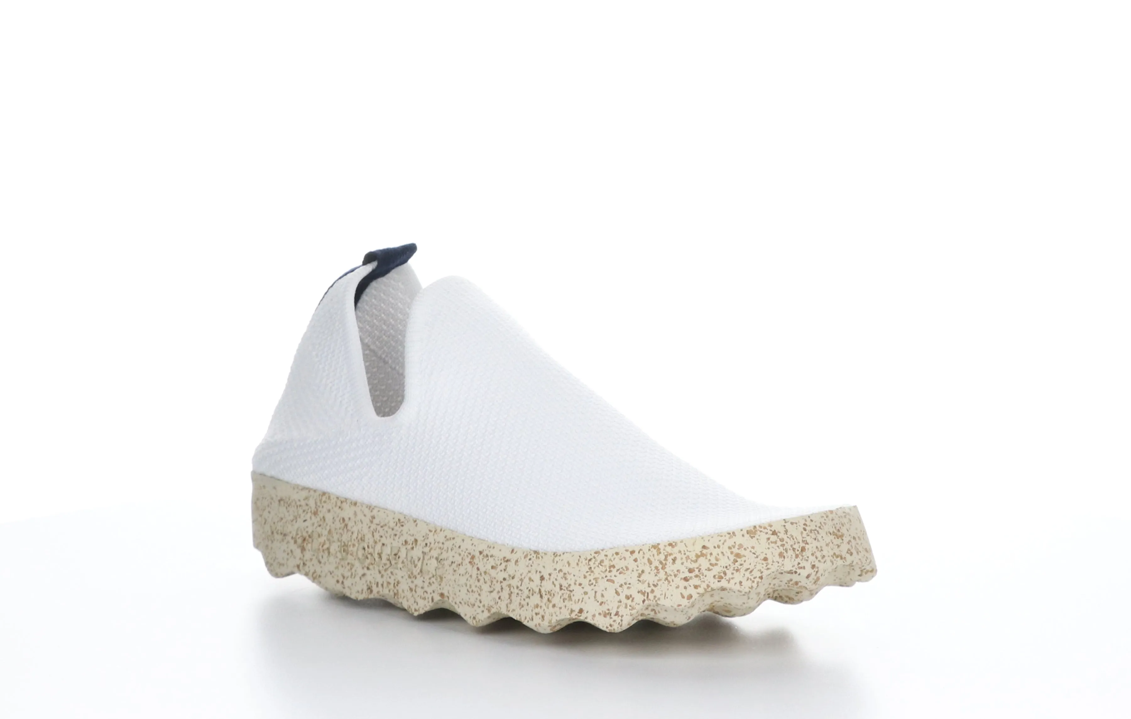 CARE_L White S.caf�� Stretch Elasticated Trainers