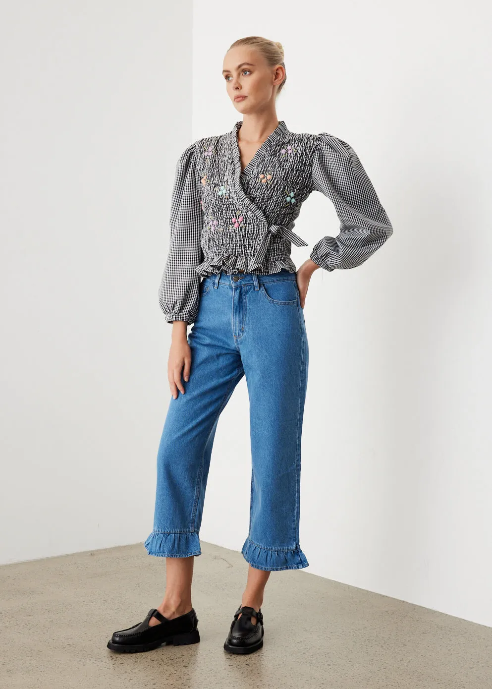 Cedrina Smocked Blouse