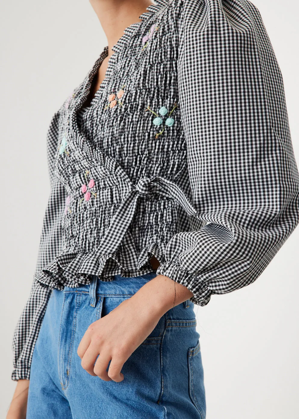 Cedrina Smocked Blouse