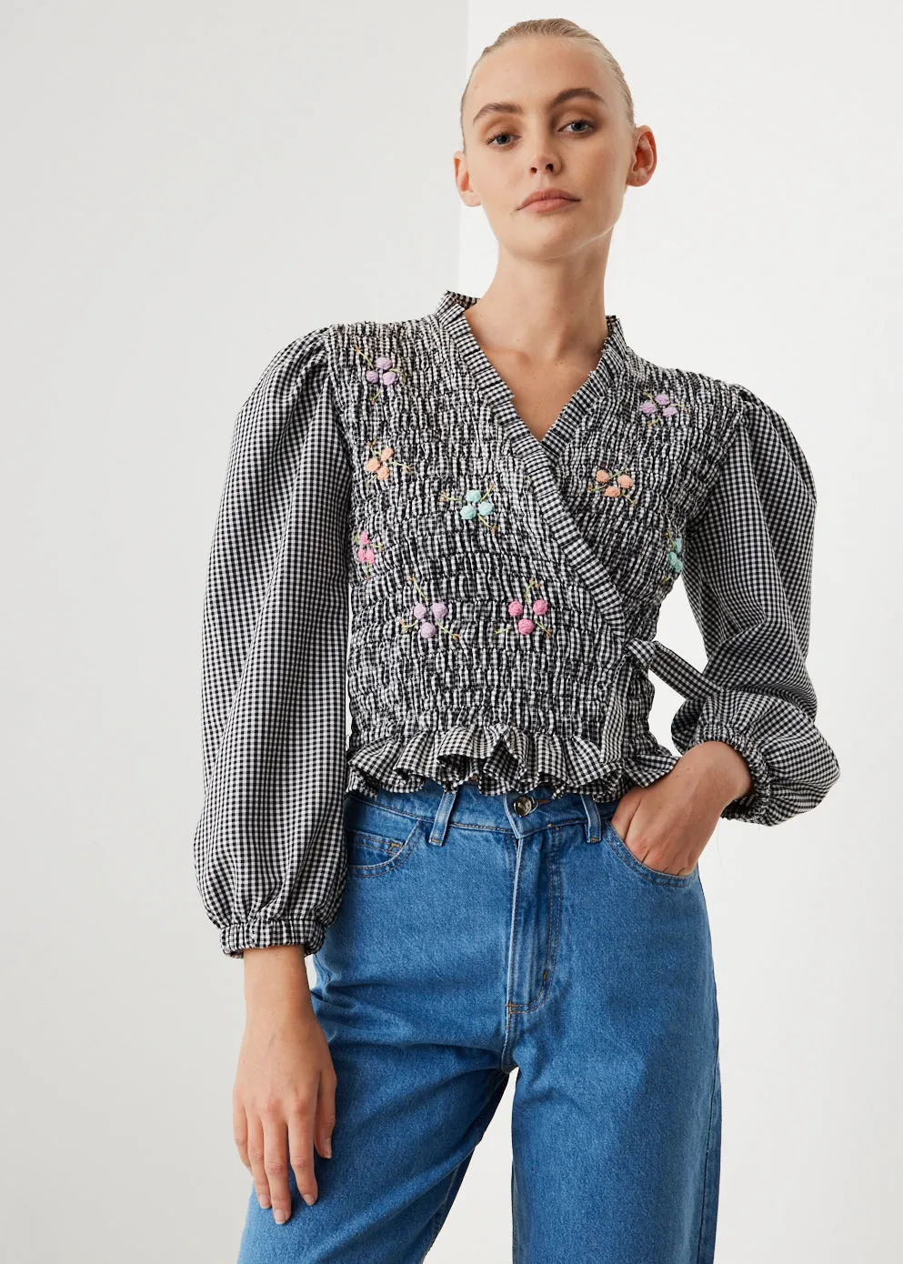 Cedrina Smocked Blouse