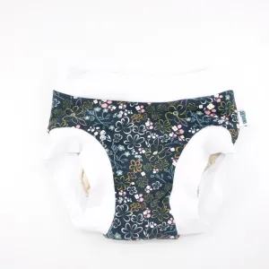 Cheeky Trainers Navy Floral