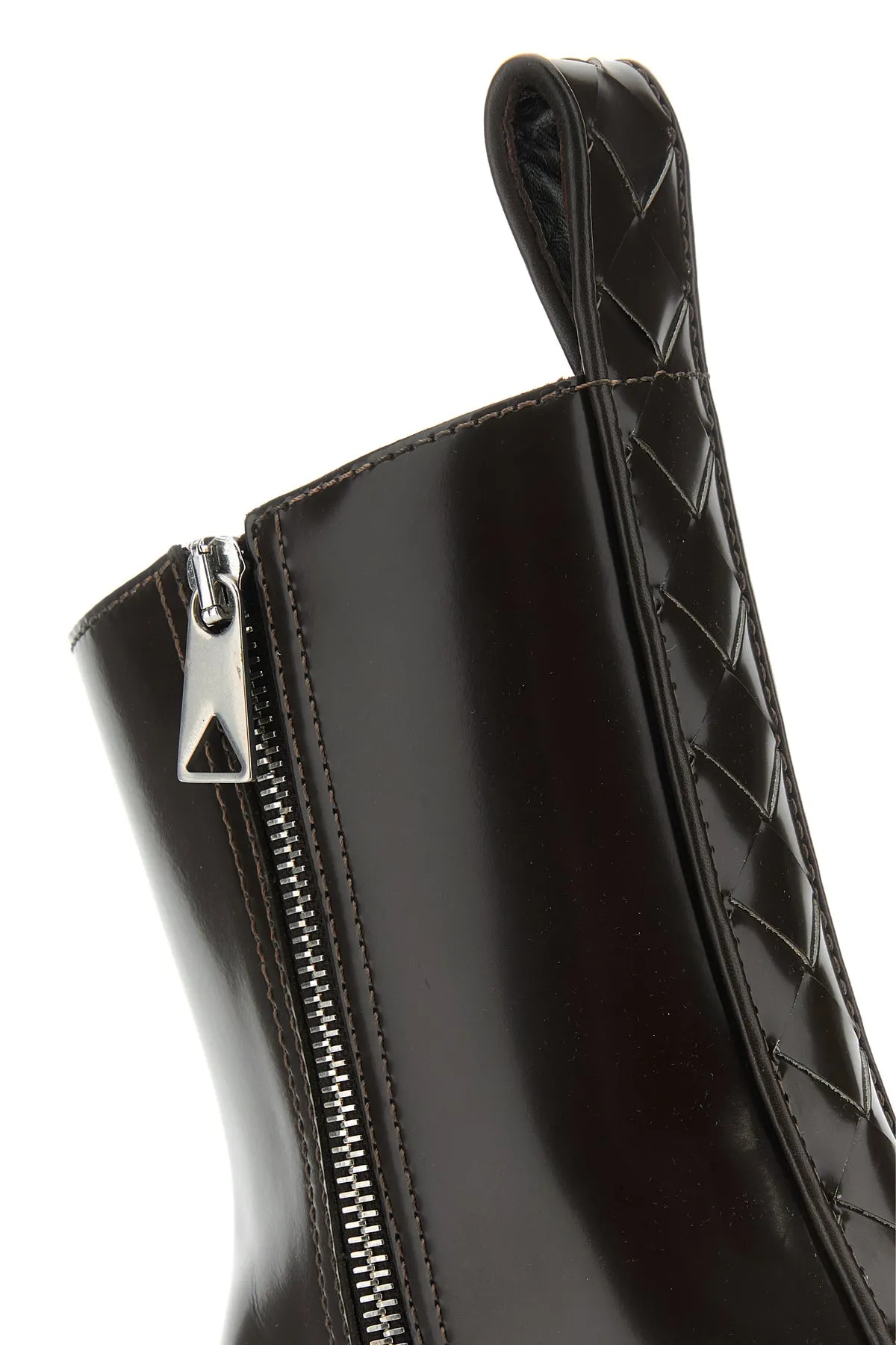 Chocolate leather Highway ankle boots