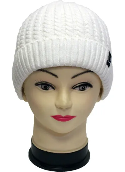 Cozy Fleece-Lined Knit Beanie-HT2104
