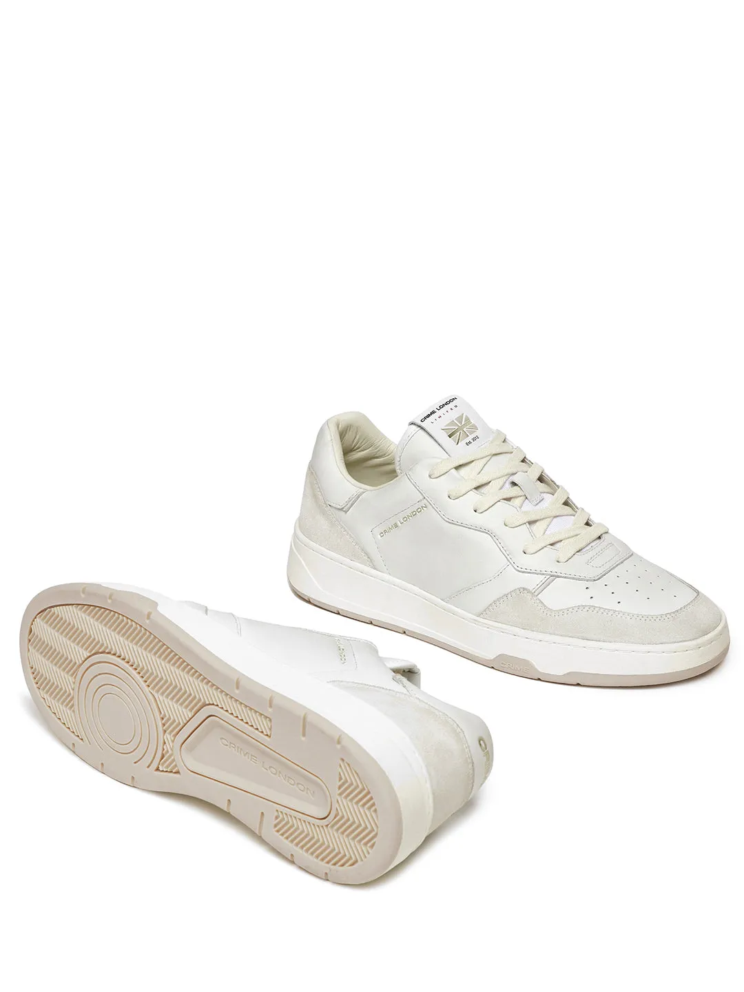 Crime Timeless White Smoke sneakers bianco