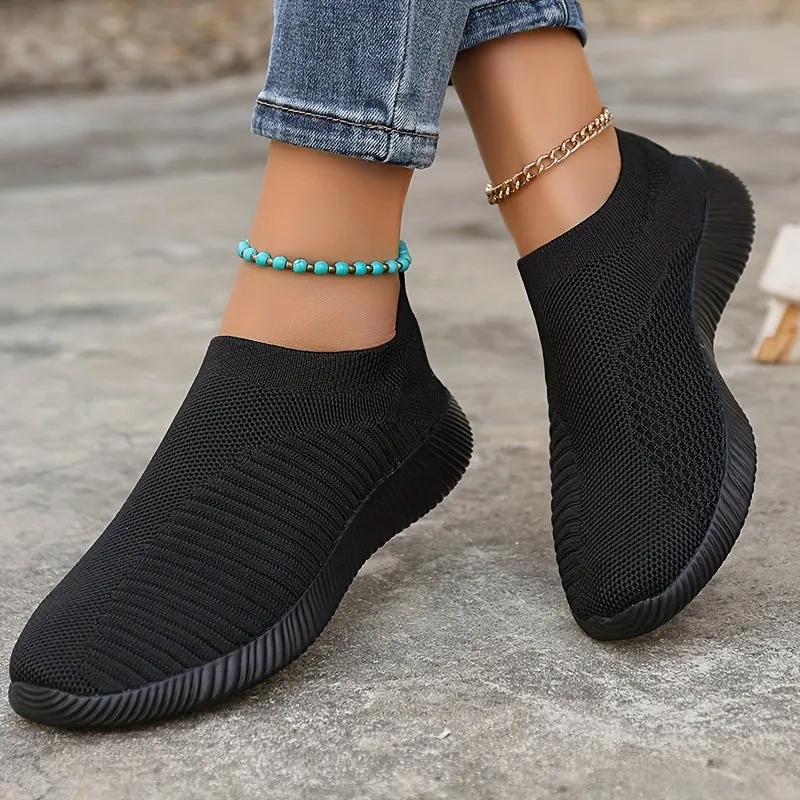 Dames zomer loafer-light slip-on vrijetijdsschoenen met comfortszool