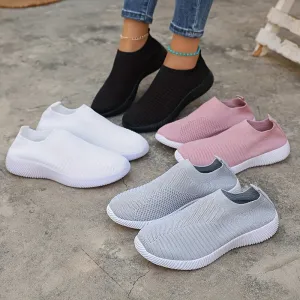 Dames zomer loafer-light slip-on vrijetijdsschoenen met comfortszool