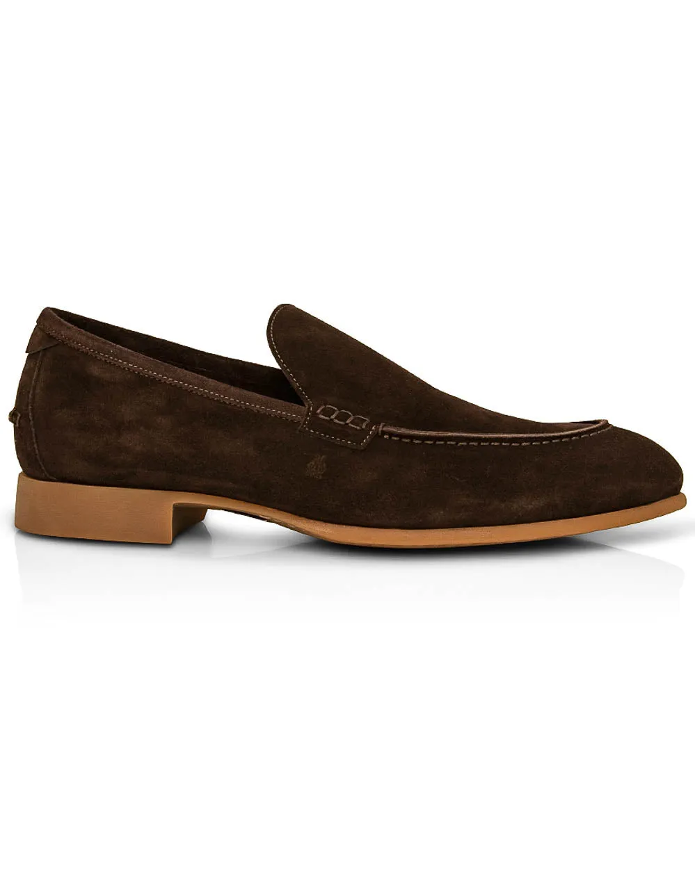Etna Mocha Suede Loafer