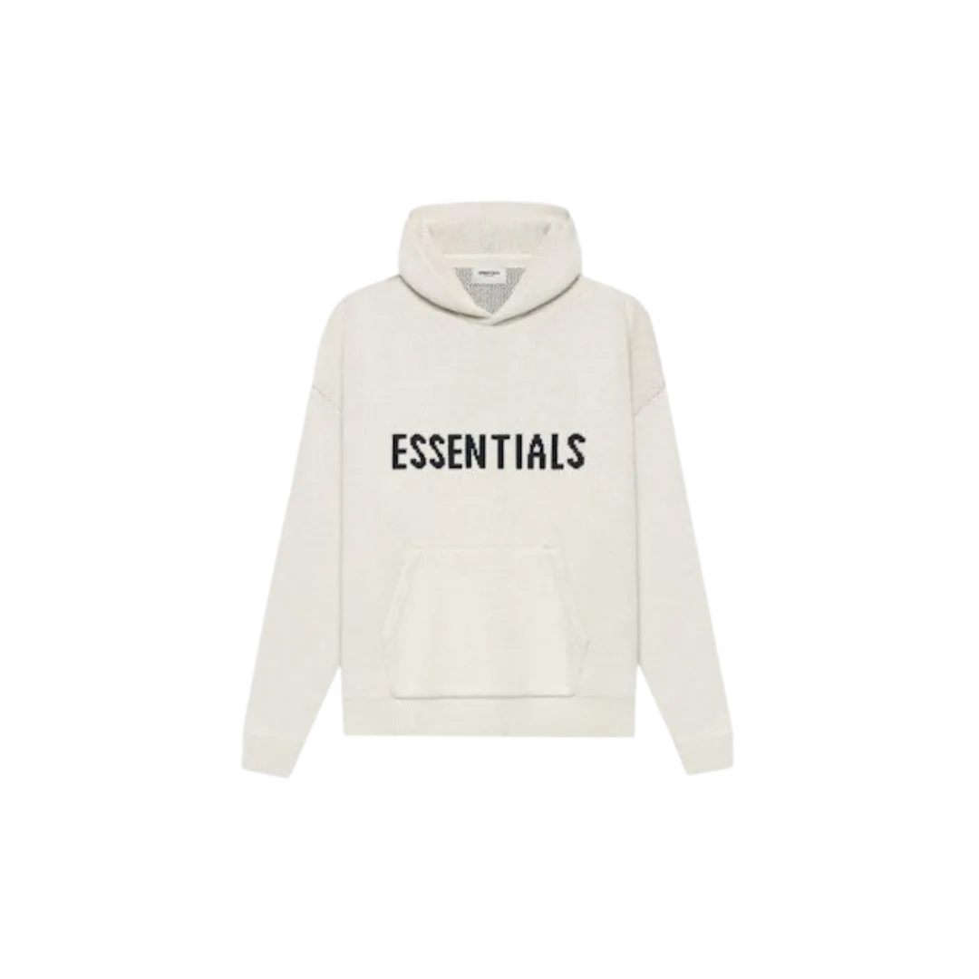 Fear of God Essentials Knit Pullover Hoodie (SS21) Buttercream