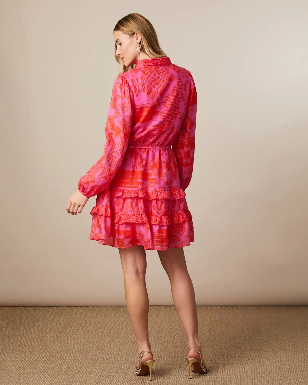 FEE G COTTON HIGH NECK DRESS 845J73 125