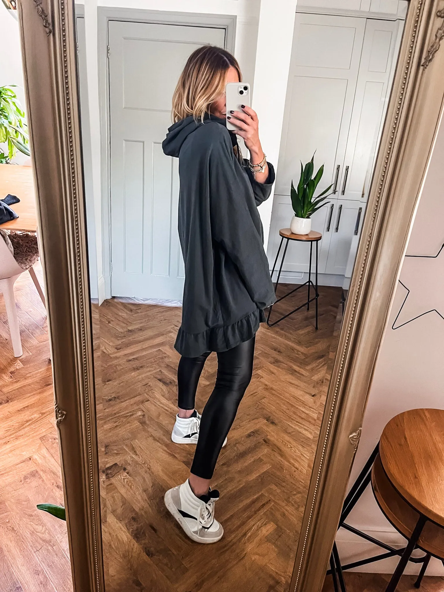 Frill Sweat Hoodie