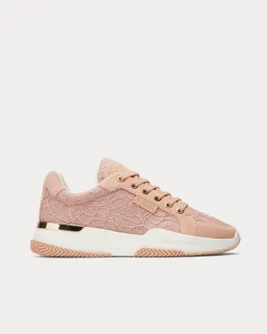 Kingsland Pink Lace Low Top Sneakers