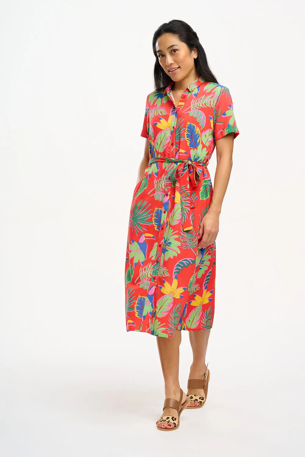 Lauretta Midi Shirt Dress