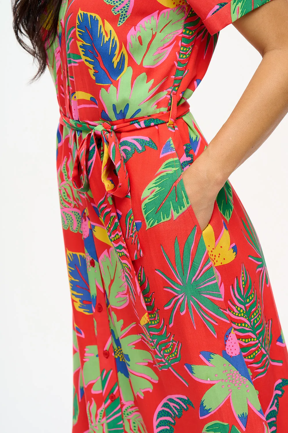 Lauretta Midi Shirt Dress
