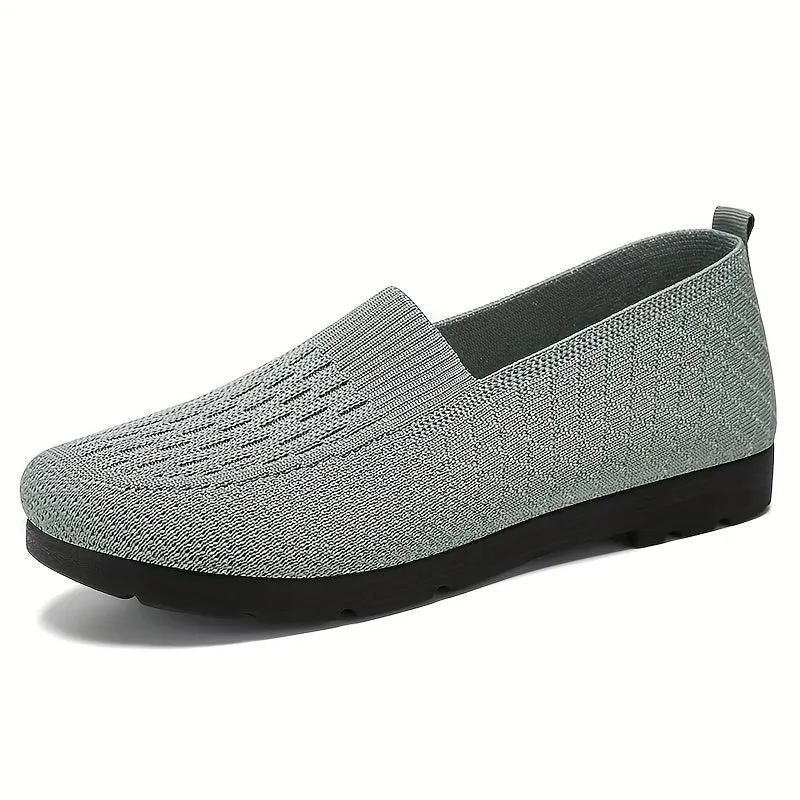Lichte slip-on loafer voor vrouwenhadbaar touw bovenste materiaal