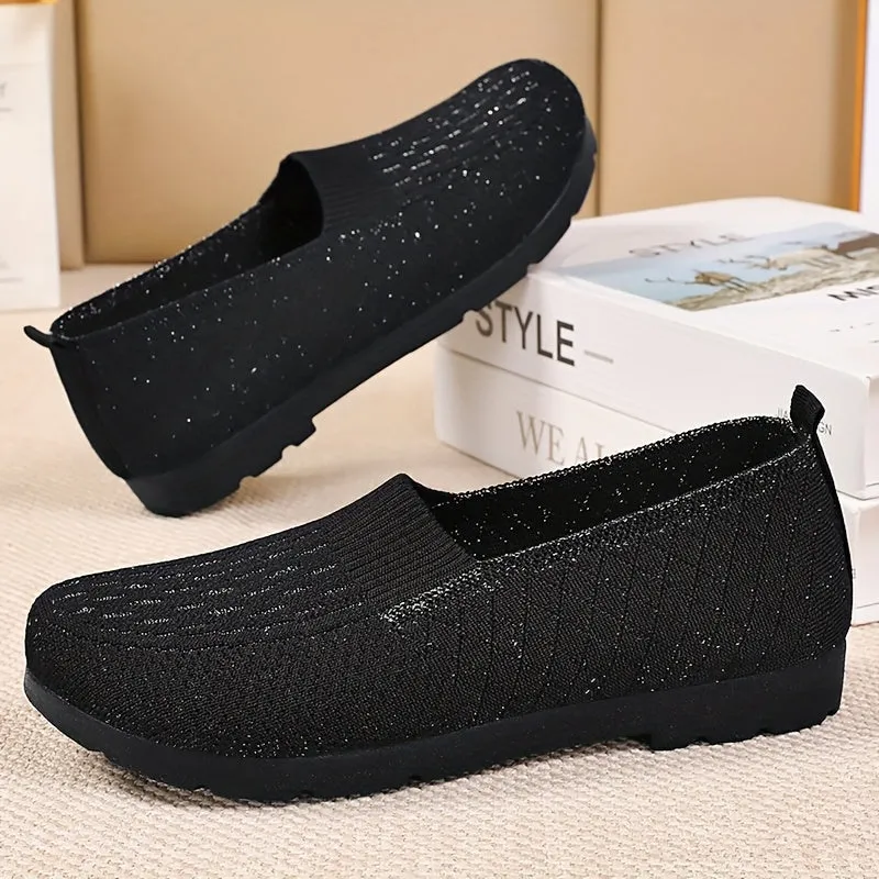 Lichte slip-on loafer voor vrouwenhadbaar touw bovenste materiaal