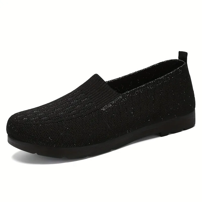 Lichte slip-on loafer voor vrouwenhadbaar touw bovenste materiaal