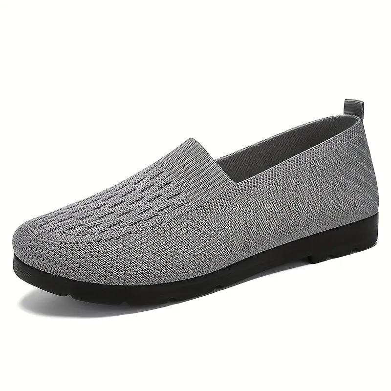 Lichte slip-on loafer voor vrouwenhadbaar touw bovenste materiaal