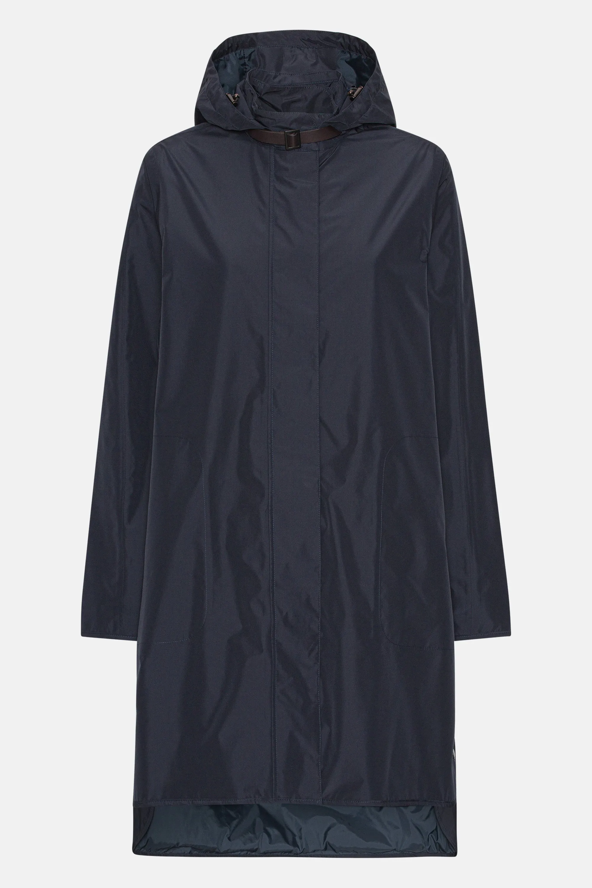 Long Raincoat - Dark Indigo
