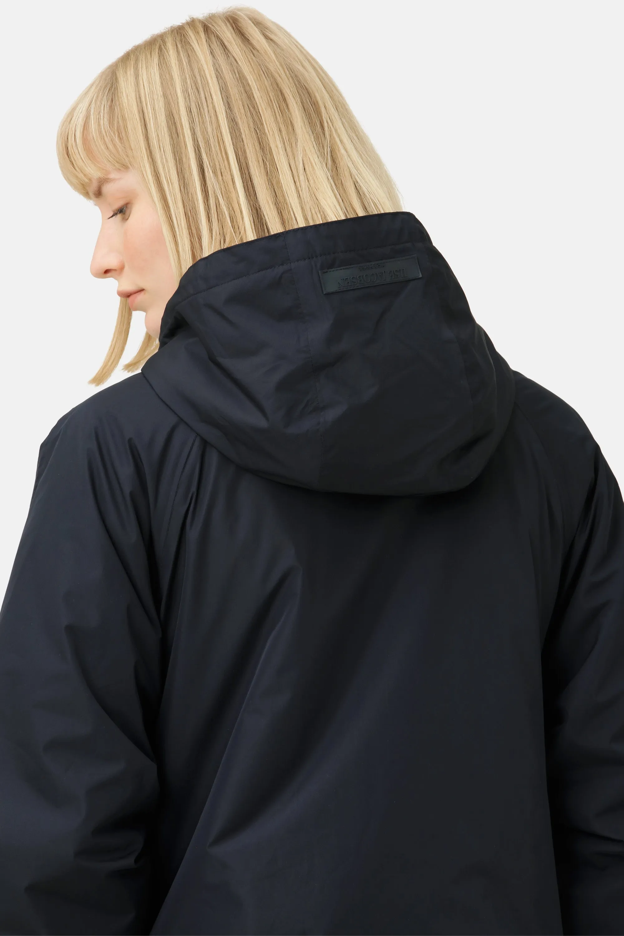 Long Raincoat - Dark Indigo