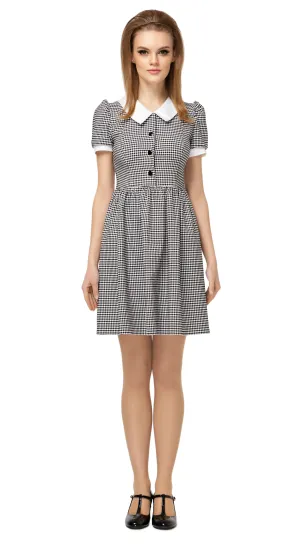 MARMALADE Gingham Gathered Skirt Dress: 1 M left!