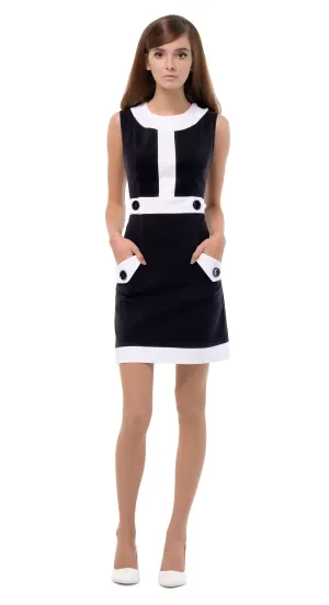 MARMALADE Mod Black/White Dress