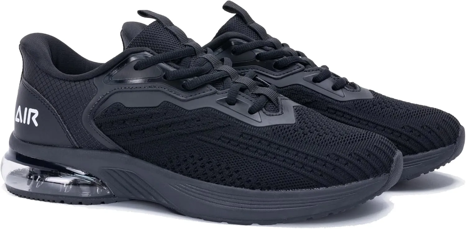 Mens Air Running Shoes Non-slip Tennis Shoes Lightweight Breathable Workout Athletic Sneakers for Jogging Gym