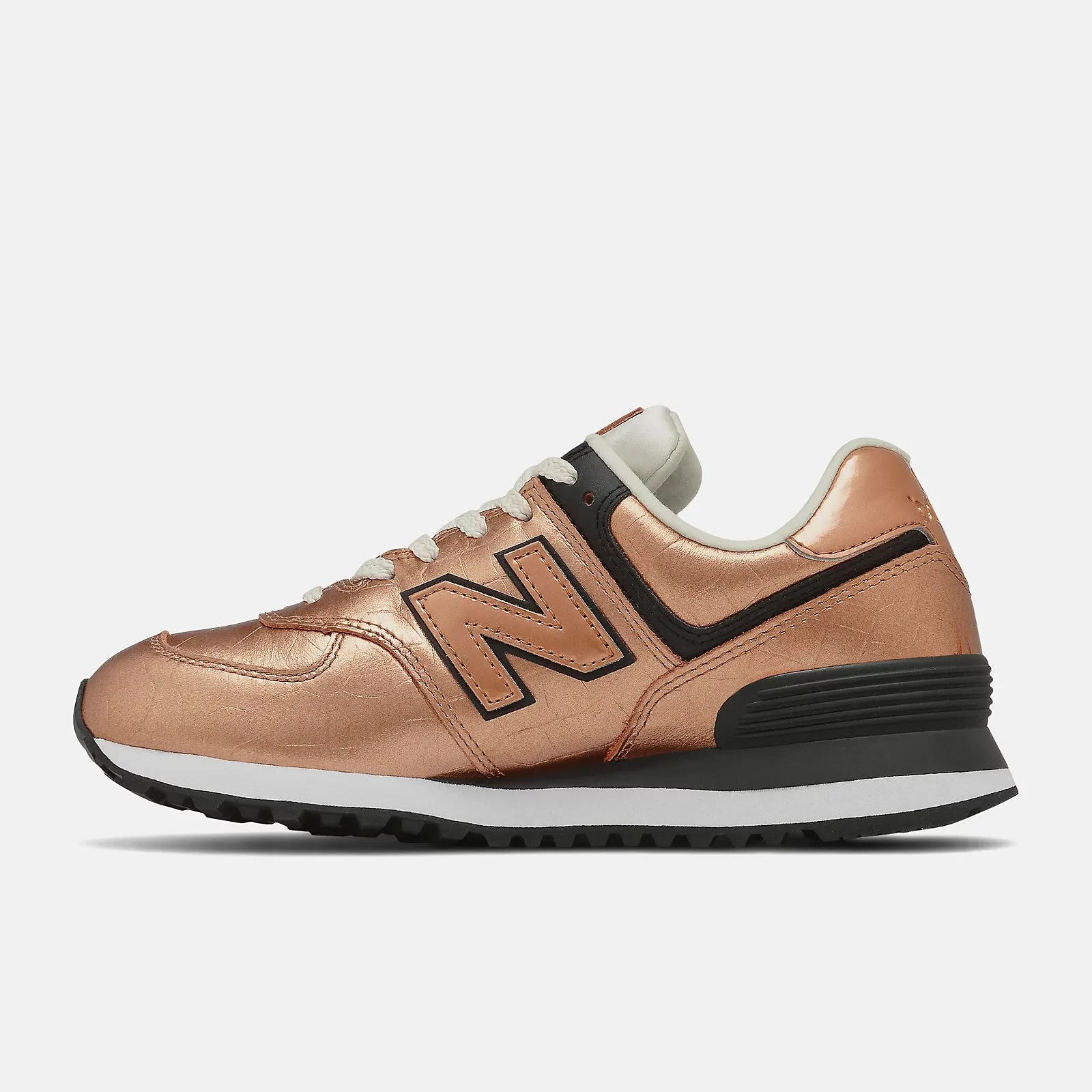 New Balance Womens 574 Fashion Trainers - Bronze