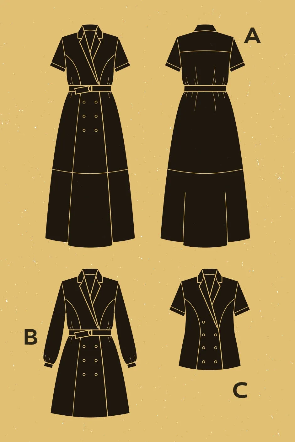 Passiflore Dress   Shirt Pattern