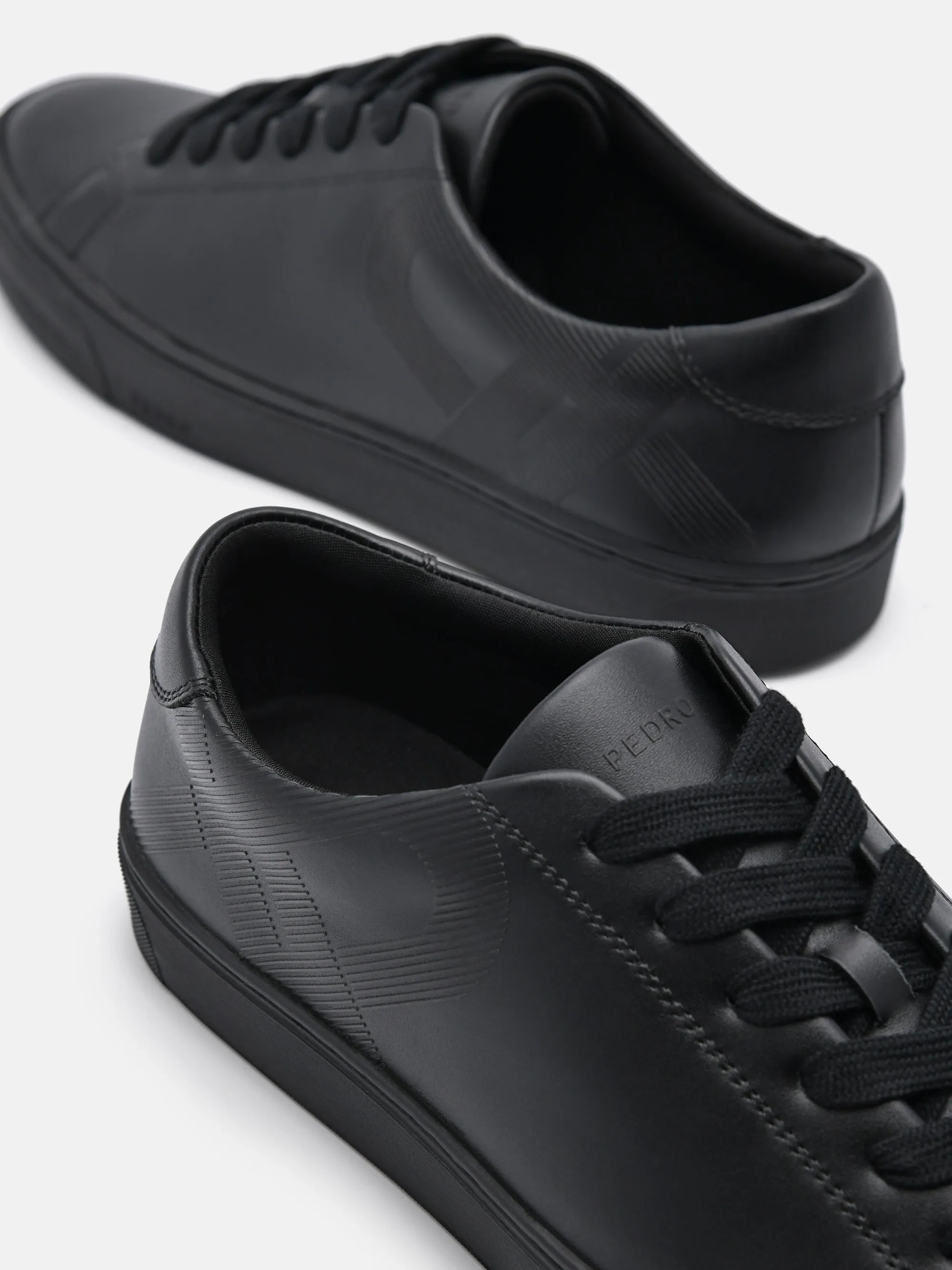 PEDRO Icon Leather Sneakers
