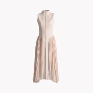 Pre Order:  Sleeveless Collar Dress