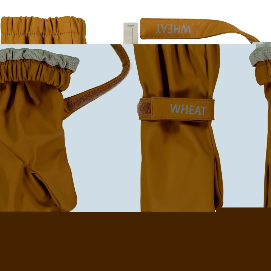 Rain Mittens Rily - golden camel