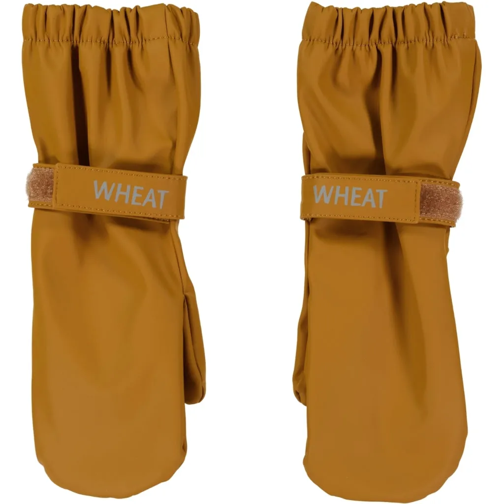 Rain Mittens Rily - golden camel