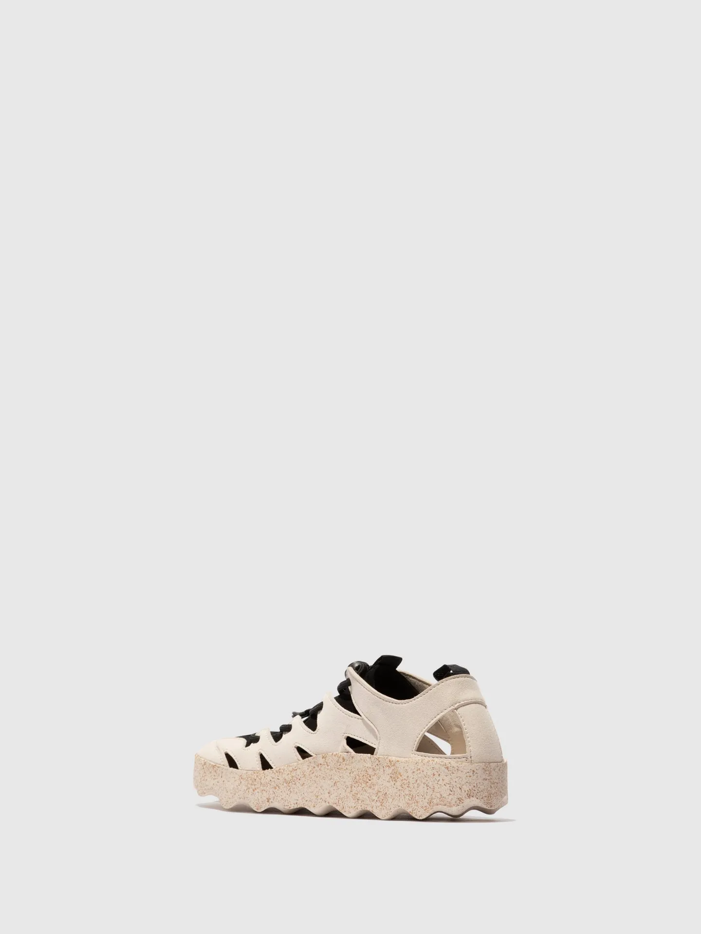 Round Toe Trainers CURE 2 OFFWHITE
