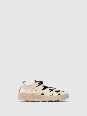 Round Toe Trainers CURE 2 OFFWHITE