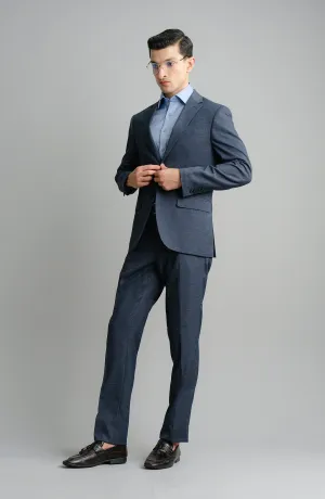 SHARP PLUS (2 PC) TROUSER - GREY
