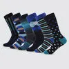 Sharp Twilight Dress Crew Socks 6 Pack