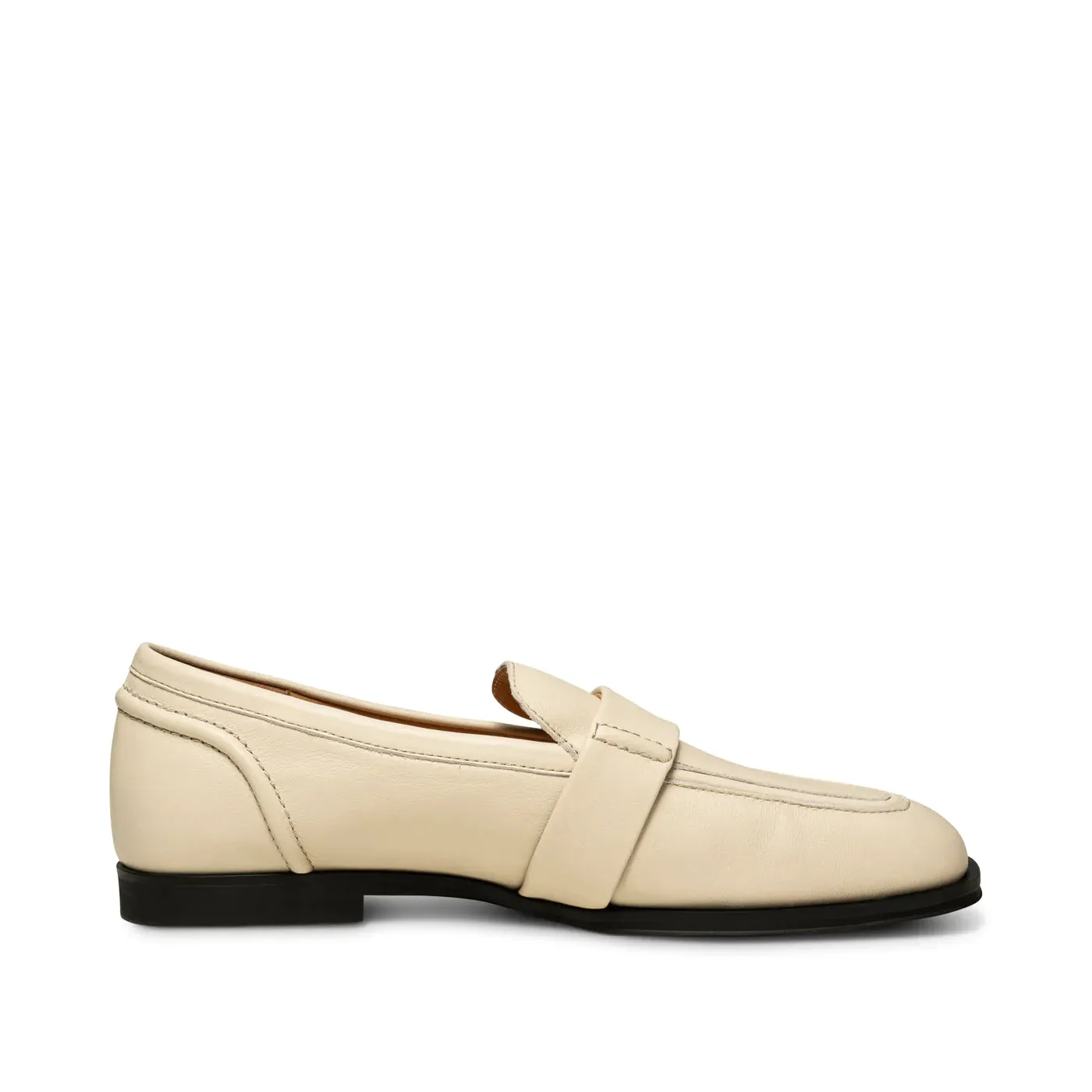 Shoe The Bear - Erika Saddle Loafer Leather in Off White