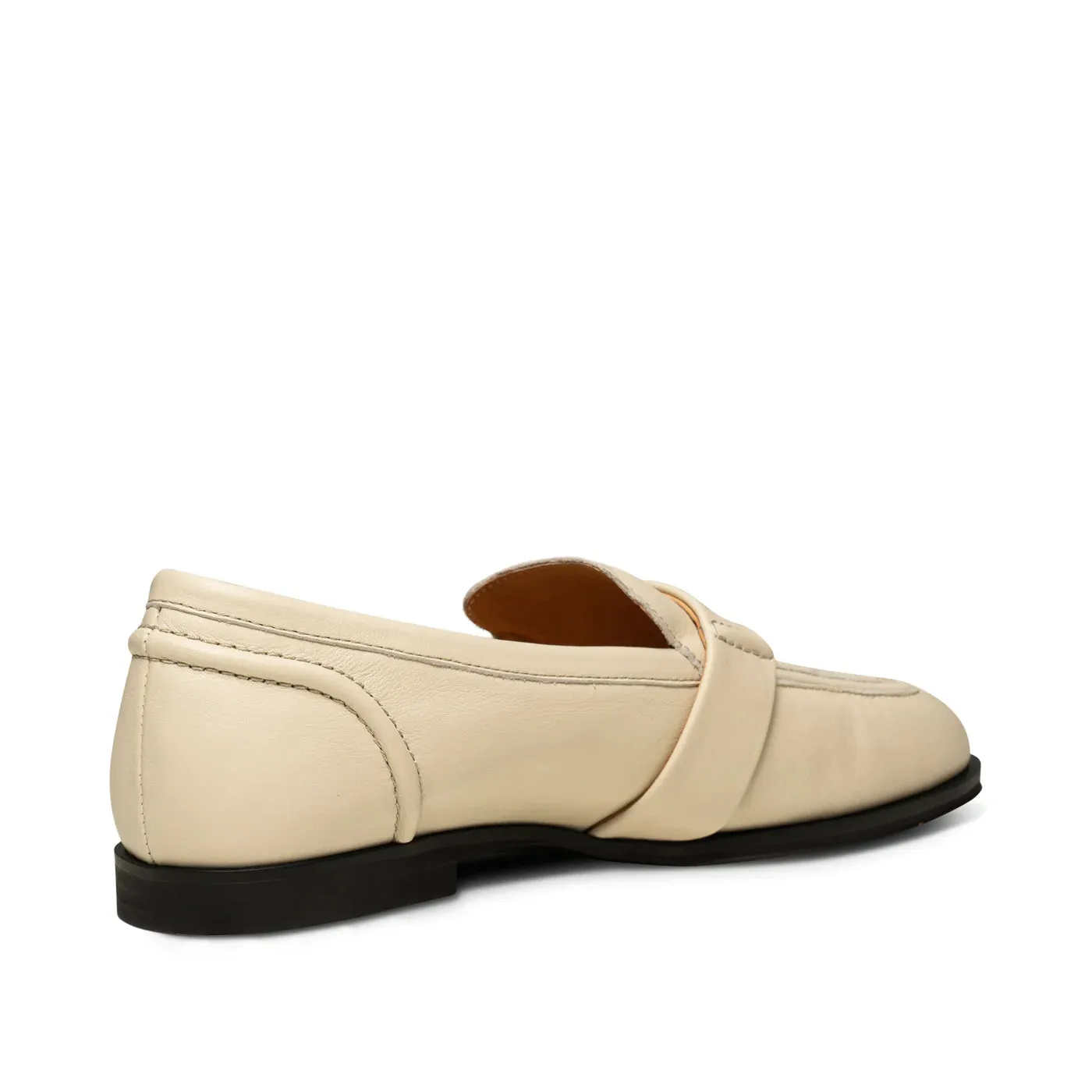 Shoe The Bear - Erika Saddle Loafer Leather in Off White