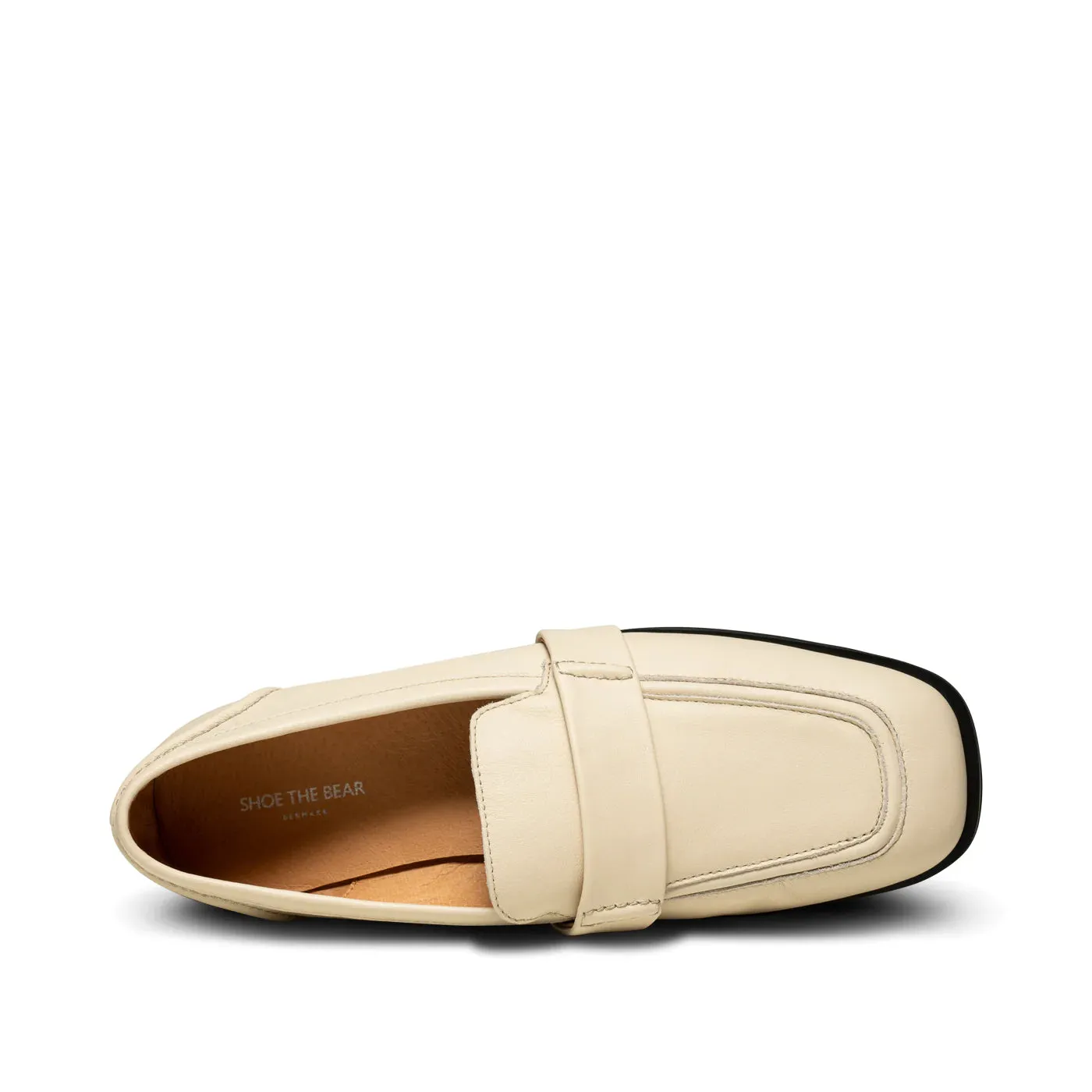 Shoe The Bear - Erika Saddle Loafer Leather in Off White